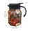 (red) Large Tea Kettle with Strainer for Coffee & Tea 6