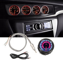 52mm Digitaler Abgastemperaturmesser 200-1300 für 12V Autos