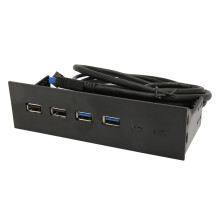 USB Front Panel 2 USB3.0 & 2 USB2.0 for 5.25in PC Expansion Board