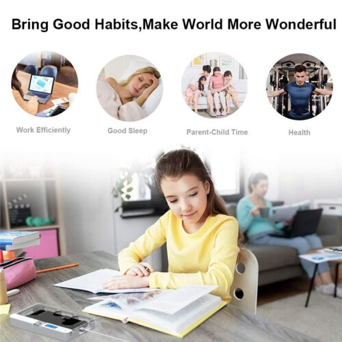 Portable  Auto Phone Timer Lock Box for  and Android Phones, Self-Control Timer Locker to Help Kids,Students 1
