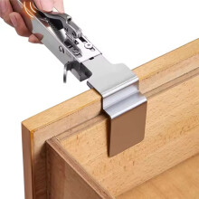 Drawer Fastening Clip Drawer Front Mounting Clip for Accurate and Quick Installation of Drawer Panels, Adjustable Clamp