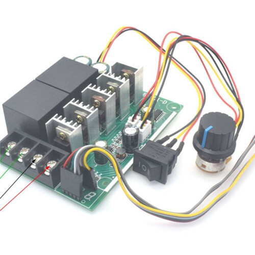 Motor PWM Speed Controller with Digital Display Adjustable 0- Drive Module Input MAX60A 12V 24V 1