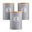 Cooks Professional Cooks Professional 5 Piece Kitchen Storage Set with Bamboo Lids | Grey / Silver 5
