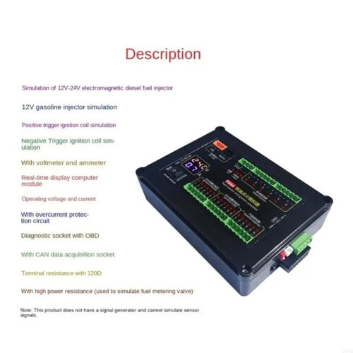 PD60 FuelInjection Ignition Simulator Maintenance Platform Testing Equipment for Gasoline Diesels Vehicle Computer Board 1