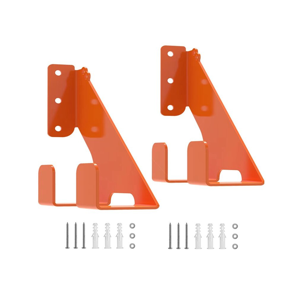 2Pcs Chainsaw Hanger Wall Mount Metal Heavy Duty Garage Organization Garage Storage Chainsaw Rack Organizer 6033247050488