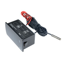Thermomètre Numérique de Voiture PT-6 AC 220 V, Moniteur de Température Du Véhicule, Thermomètre Automobile avec Capteur NTC.