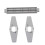 Label Roller Fixed Tab for TSC TTP 244Pro 243E 342 247 4502 4503 Barcode Thermal Printers 3