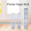 Label Roller Fixed Tab for TSC TTP 244Pro 243E 342 247 4502 4503 Barcode Thermal Printers 4