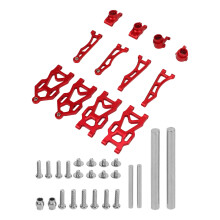 RC Alloy Suspension Arms for 1/16 Scale Car SCY16101PRO 16102 Red Finish
