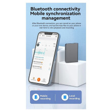 APP Voice Recorder Activated Recording Dictaphone Digital Audio Recorder Noise Reduction Sound Recorder
