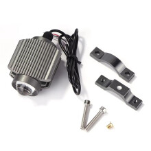 Motorcycle LED Lamp Waterproof Headlight Universal Dual Light Color Spotlight Motorcycle Headlight Assembly House Fit