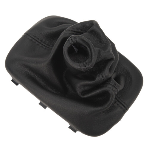 Gear Shift Knob Boot Cover for Kia Forte 2010-2013 Automatic, Black