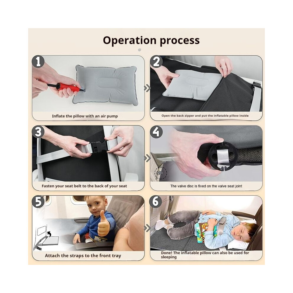 Roc-Electron Portable Toddler Airplane Bed For Sleeping