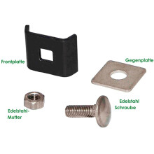 10PCS Outdoor Fences Corner Connector Practical Connect the Fence at Will Design for Garden 40*35mm Fence