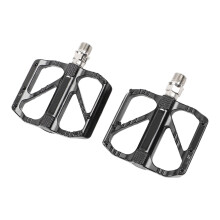 2 Stück Aluminiumlegierung Fahrradpedale mit Kugellagern, Schnellverschluss für Renn- & Mountainbikes