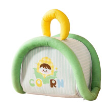 (Green Corn Doll) Cute Cartoon Lunch Bag - Large Capacity & Easy Clean