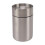 Car Ashtray L Stainless Steel Windproof Lid Silver 1