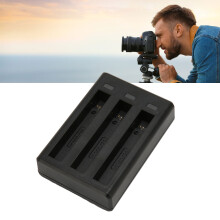 3-Sch Keep Action Kamera Akku-Ladegerät + 2x 1700mAh Batterien für ONE X2