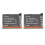 2pcs 1800mAh Lithium Battery for Insta 360 X3 Camera Replacement 1