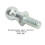 Ball Studs 4Pcs 13mm with Hardware for Gas Lift Strut 5/16in 18 Thread Durable 2