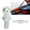 Ball Studs 4Pcs 13mm with Hardware for Gas Lift Strut 5/16in 18 Thread Durable 7