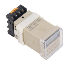 Digital Time Relay DH48S-S 0.1s-99h Adjustable Cycle Delay Switch for Street Light