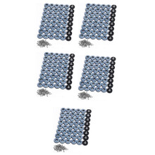 Deslizadores de Muebles de 240 Piezas Deslizadores de PTFE FáCiles de Mover Con Protector de Piso de Tornillo para Pisos de Madera Dura Con Baldosas