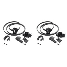 2X A0009930697 Upgrade Version Sliding Door Belt Right for Sprinter 2006-2018 0009930697