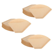 300Pièces Séries Filtres à Café Filtre à Café En Papier à CôNe Jetable Filtre Naturel Non Blanchi 4-6 Tasse