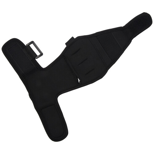 2X Fingerhandschuhe Klammer Aeltere Faust Schlaganfall Hemiplegia Hand Training [Einzelne Hand] - Schwarz
