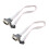 2X DB9 RS232 to 10 Pin Ribbon Cable Connector Adapter 1