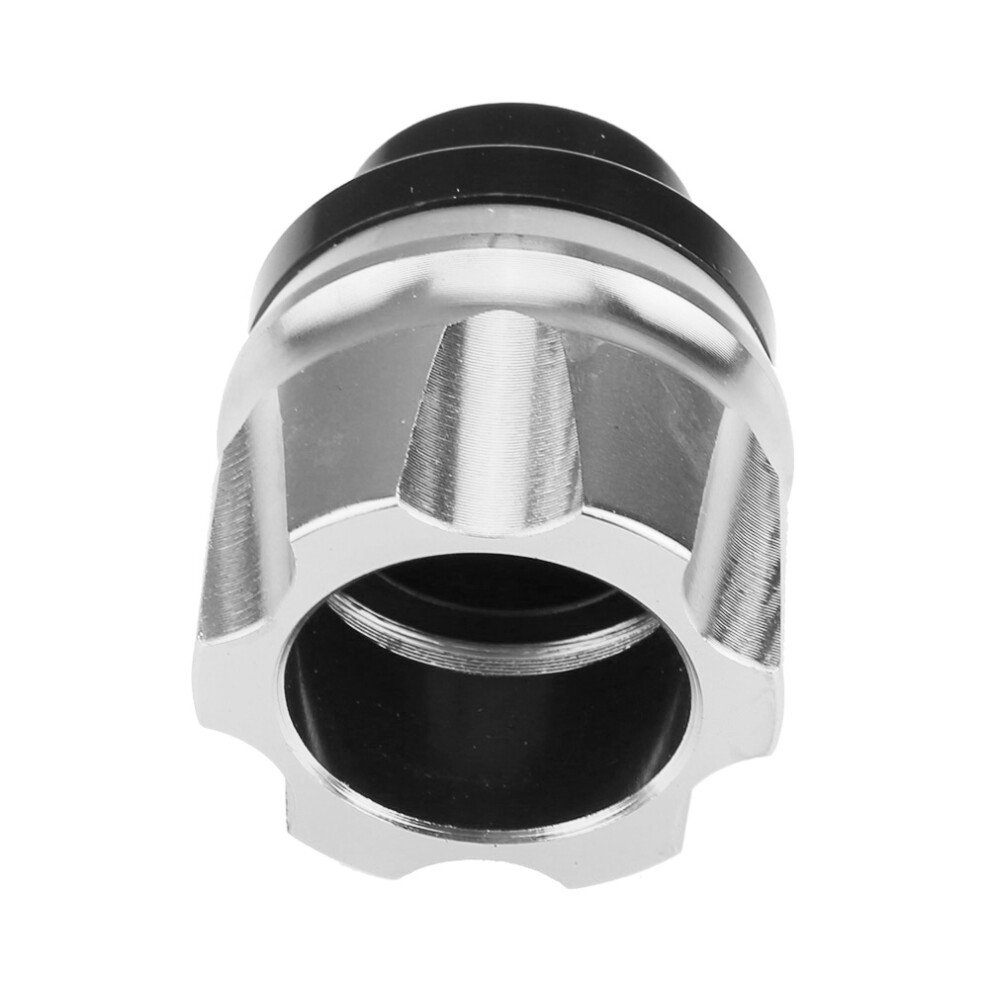 2 Pieces Aluminum Alloy Cnc Motorcycle Front Fork Anti-Collision Sliders Silver 9371392709569