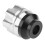 CNC Motorrad Gabel Slider Silber Aluminium 2 Stück 1