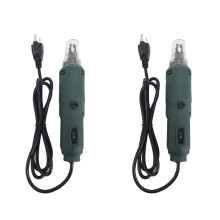 2X DF-6 110V Enameled Wire Stripping Machine Varnished Wire Stripper Enameled Copper Wire Stripper Cleans US Plug