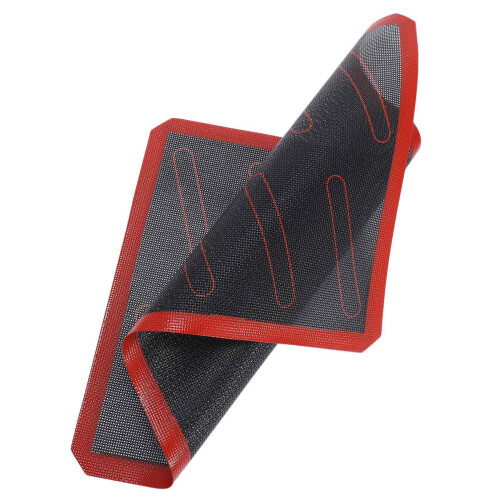 2X Nonstick Silicone Baking Mat Heat Resistant Oven Sheet Liner Pad Rolling Dough Mat Roast Tool 2