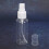 60Pcs Transparent Empty Spray Bottles 50Ml Plastic  Refillable Container Empty Cosmetic Containers 8