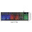 (Black) Colorful Backlit Wireless Keyboard for PC & Smart TV 11