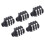 Stereo Jack Socket 6.35mm 6P Microphone Connector for Replacement Durable Metal 1
