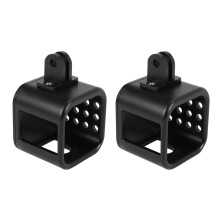 2X Aluminium Alloy Housing Case Cover Frame for Hero 4/5 Session Go Pro Sport Action Camera Accessories Black