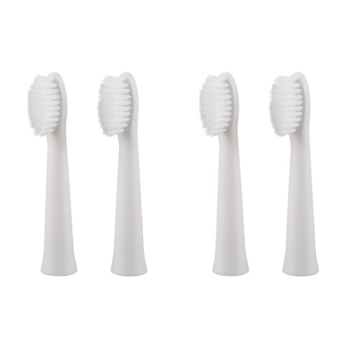 Replacement Brush Heads for  EW0972 Toothbrush, White, 4 Count