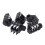 Stereo Jack Socket 6.35mm 6P Microphone Connector for Replacement Durable Metal 7