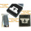 Ceramic Blade , 4Pcs Ceramic Cutter Blade Replacement for -Detailer T-Wide 2