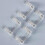 2X Mechanical Keyboard  Mx  Pcb Mounted  Stabilizer Clear Transparent Case 3