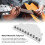 Mandolinen-Saitenhalter Metall 10S 21