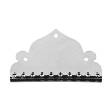 Mandolinen-Saitenhalter Metall 10S