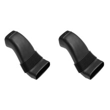 2X for E53 X5 3.0I 3.0L L6 Air Filter Housing to Radiator Air Duct 13711438471