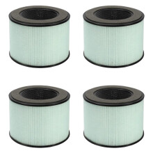 4X HEPA Filter for PARTU BS-08,3-In-1 Filter System Include Pre-Filter,Real HEPA Filter,Activated Carbon Filter