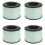 4X HEPA Filter for PARTU BS-08,3-In-1 Filter System Include Pre-Filter,Real HEPA Filter,Activated Carbon Filter 1