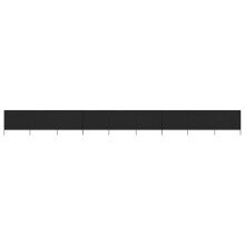 Brises-vue paravent 9 painel x tecido 1200 x 120 cm preto 02_0008857
