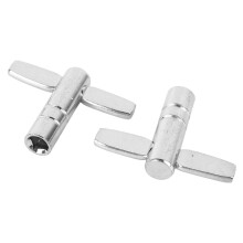2Pcs Metal Drum Tuning Key Set Portable Easy to Use for Drums
